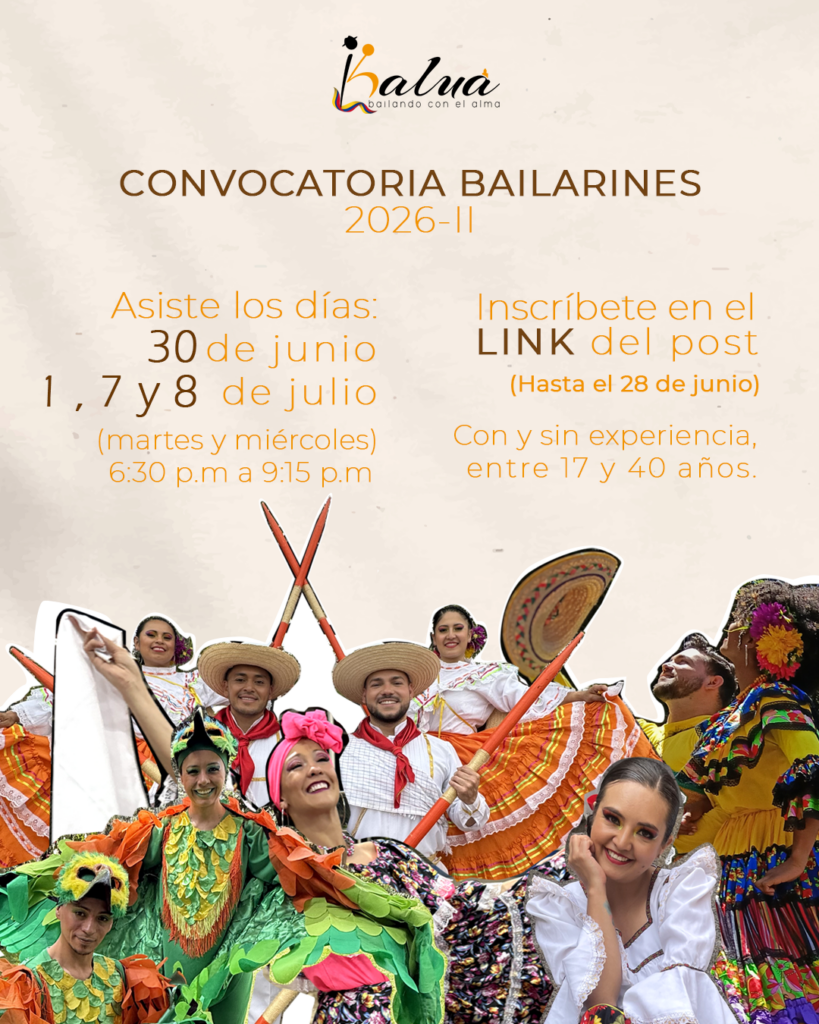 Convocatoria bailarines 2026-II